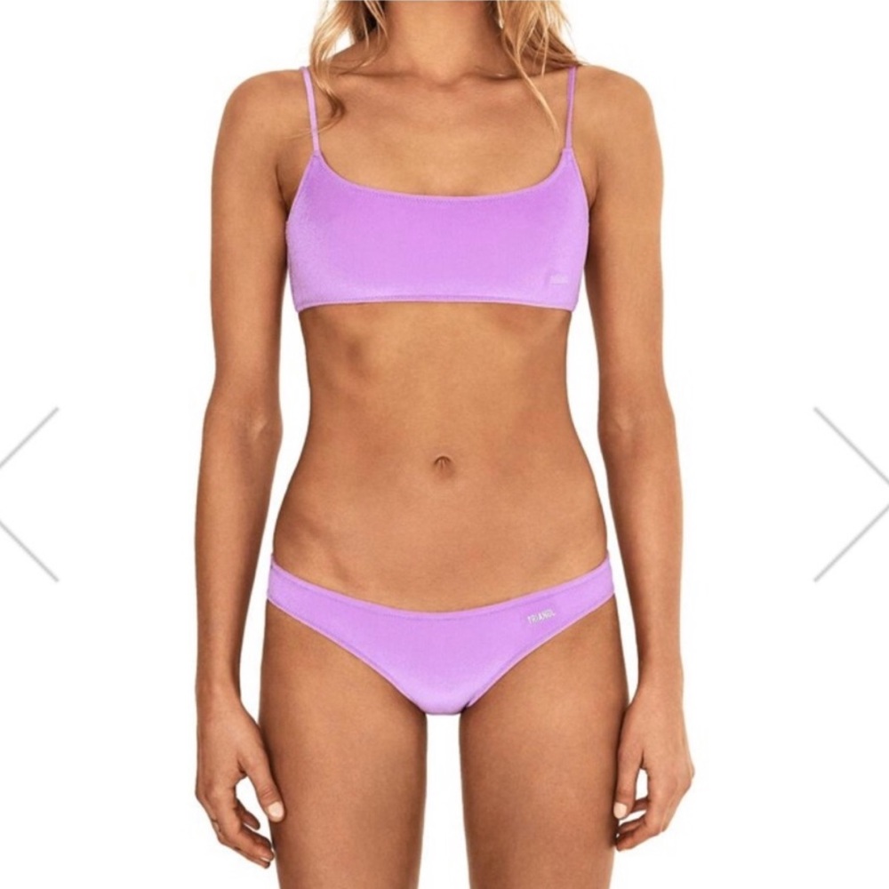 Triangl Velvet Dreamland Neoprene Bikini and Bag